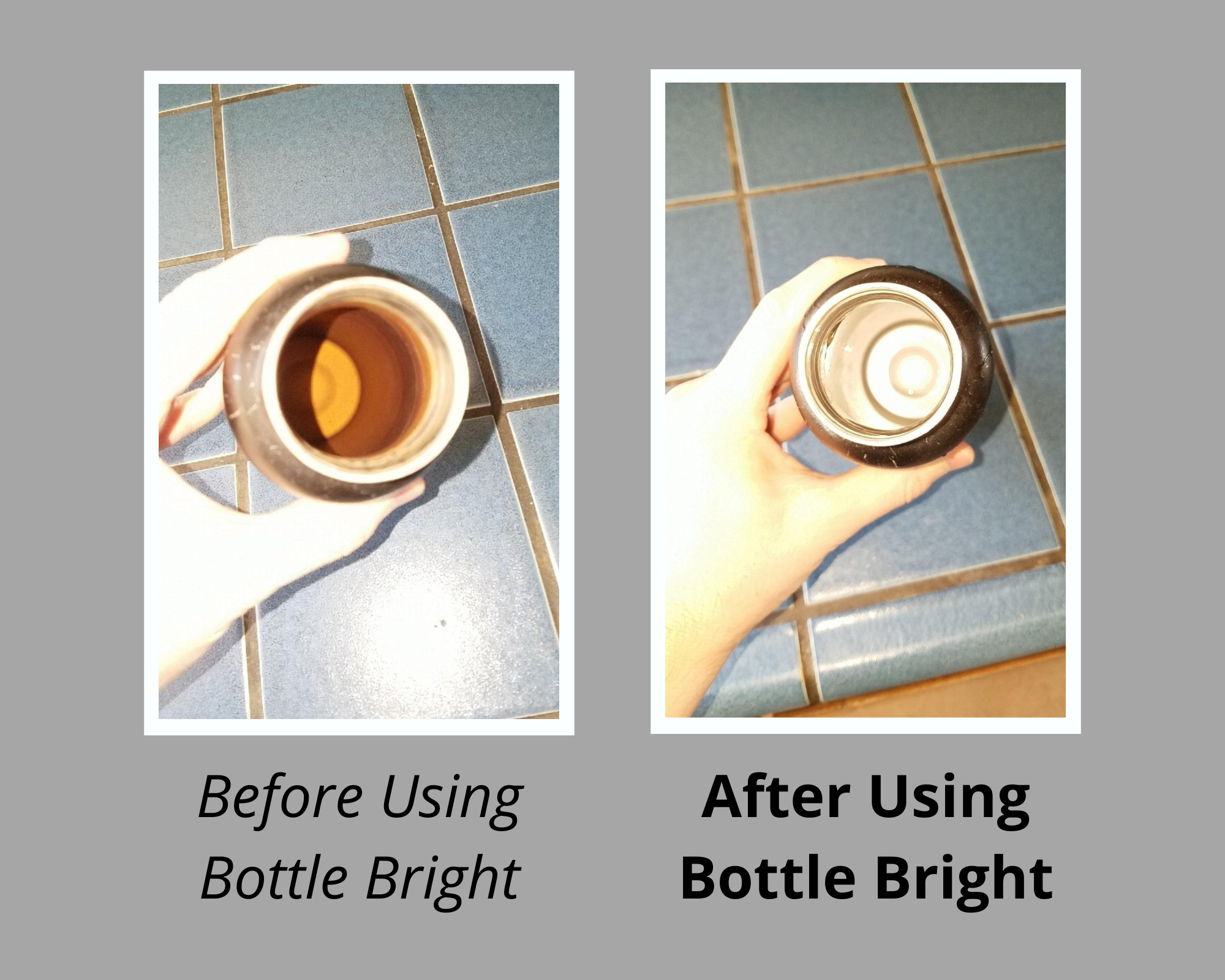 Using-Bottle-Bright-on-my-Hydro-Flask-before-and-after