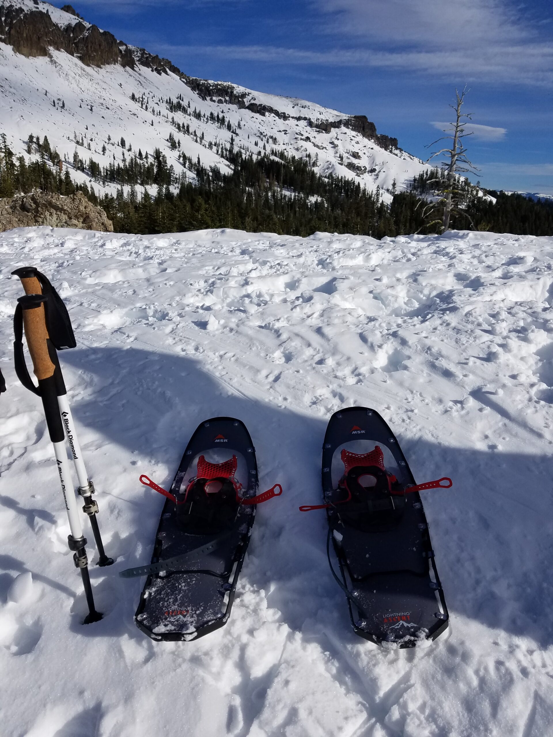 The Wilde Escape and Eric's first time snowshoeing in Donner CA