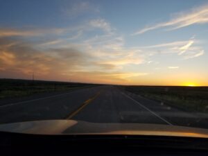 sunset-driving