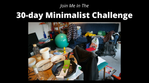 30-day Minimalist Challenge