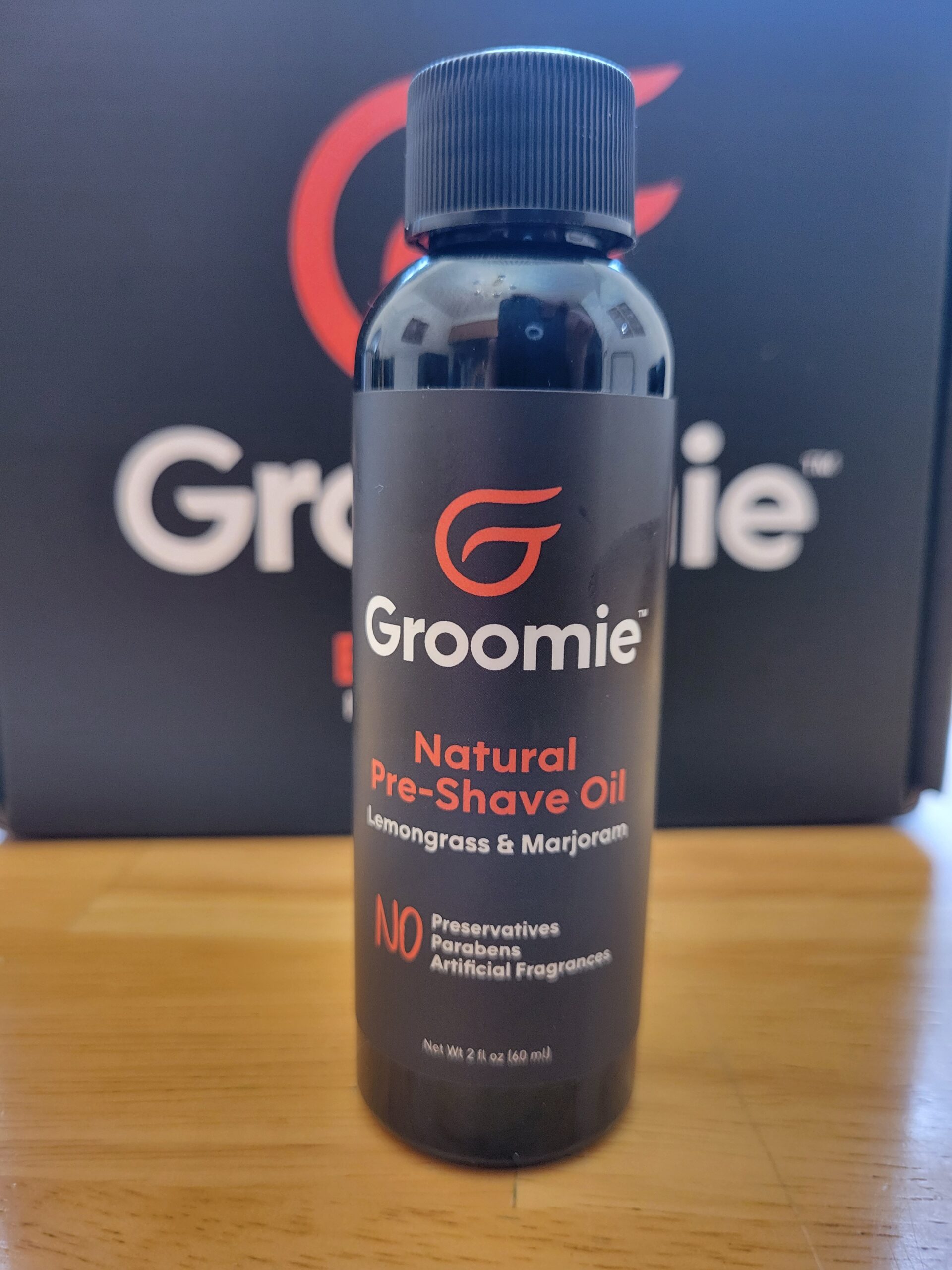 Groomie pre shave oil