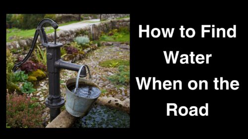 How to get Water When on the Road