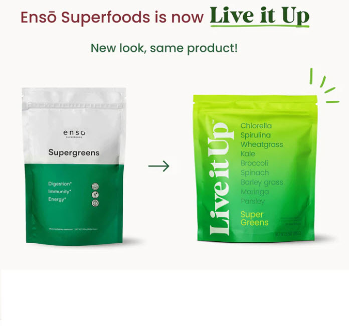 Enso is now Live it Up from their website