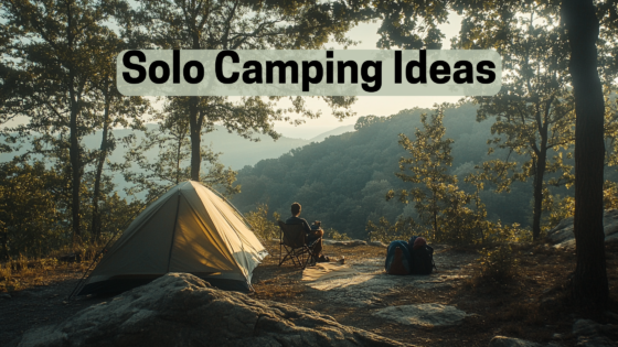 Solo Camping Setup