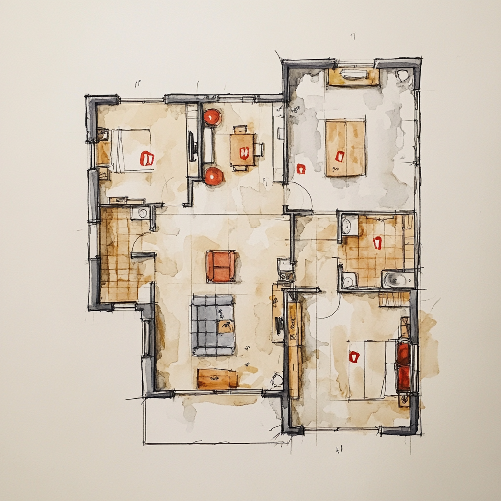 floor plan of a house