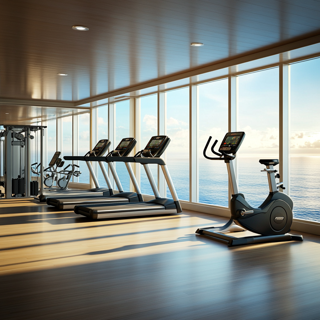 cruise ship gym