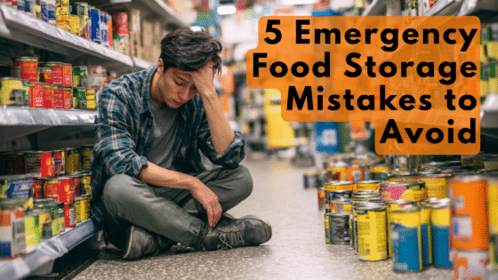 5 Emergency Food Storage Mistakes to Avoid