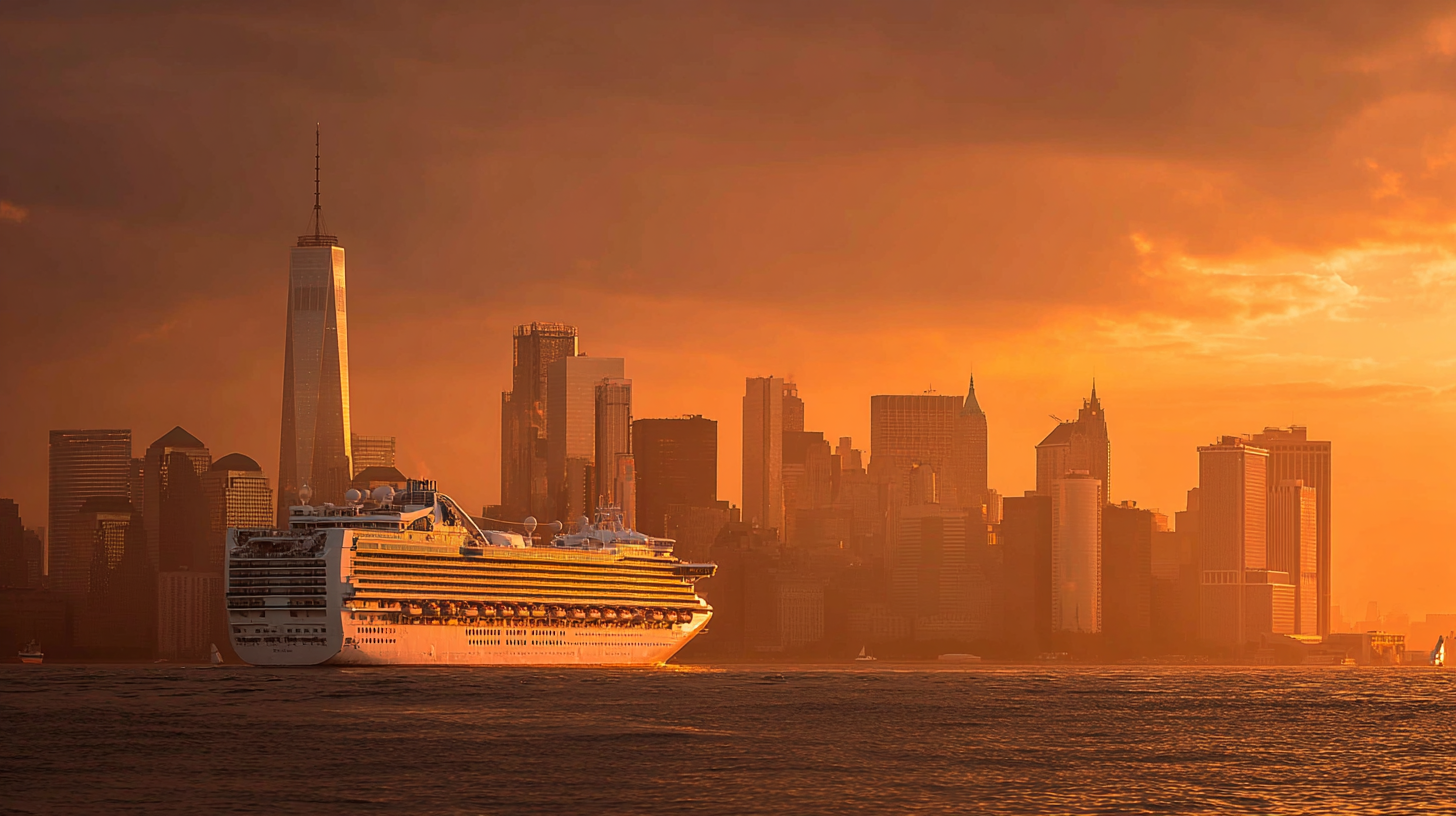 cruise ship departing NYC